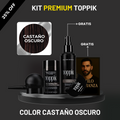 🎁 Kit Premium Toppik + Cobertura Total: Barba, Entradas y Canas en 30 Segundos