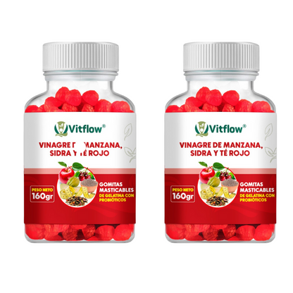 Gomitas de Vinagre de Manzana + Entrega Gratis + Solo pagas al recibir ¡Solo por hoy!