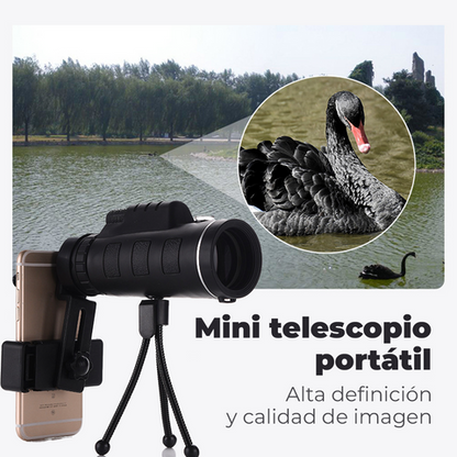 🌕 Telescopio Estelar™ – Mira la luna como nunca antes
